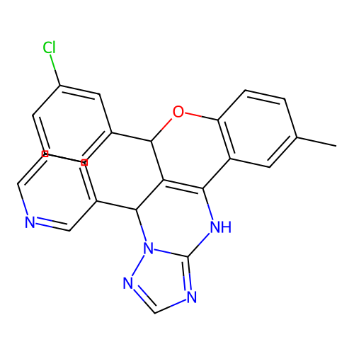 C24H18ClN5O structure