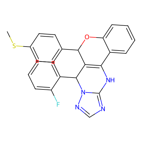 C25H19FN4OS structure