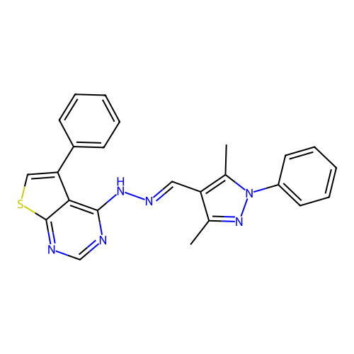 C24H20N6S structure