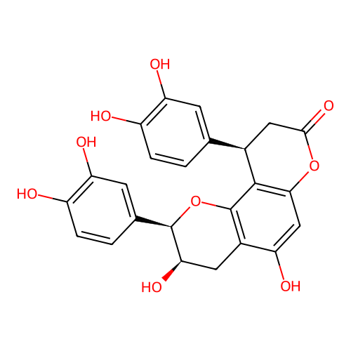 Cinchonain Ia structure