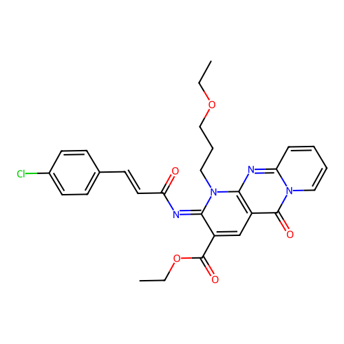 C28H27ClN4O5 structure