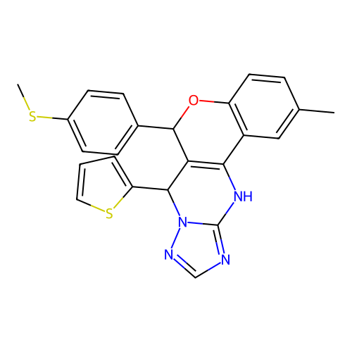 C24H20N4OS2 structure