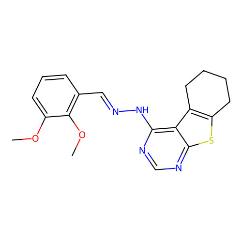 C19H20N4O2S structure