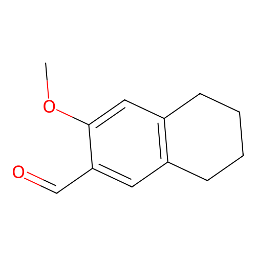 3-Methoxy-5,6,7,8-tetrahydronaphthalene-2-carbaldehyde structure