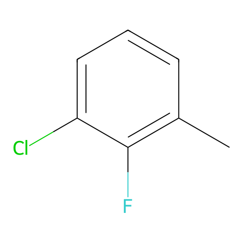2-Chloro-3-fluorotoluene structure