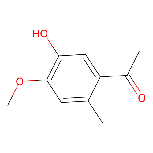 1-(5-Hydroxy-4-methoxy-2-methylphenyl)ethanone structure