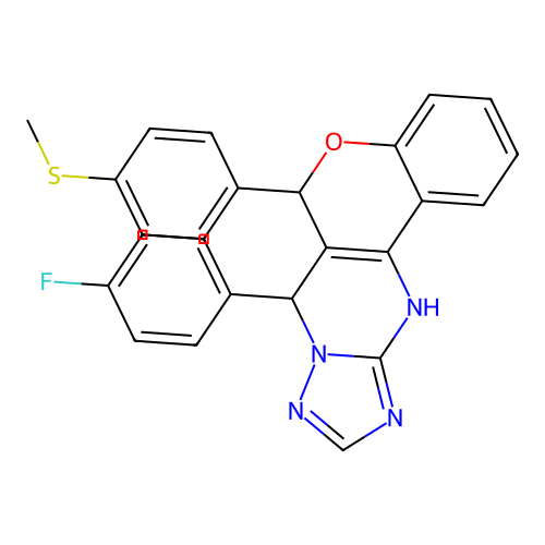 C25H19FN4OS structure