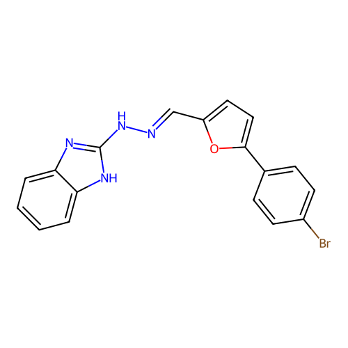 C18H13BrN4O structure