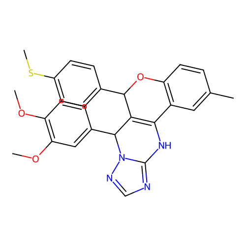 C28H26N4O3S structure