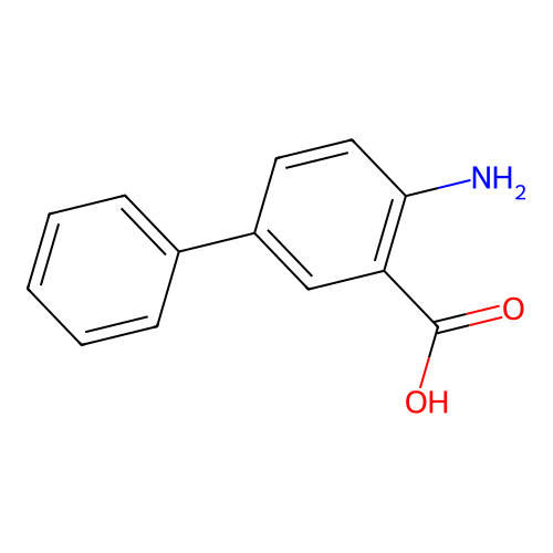 2-Amino-5-phenylbenzoic acid structure