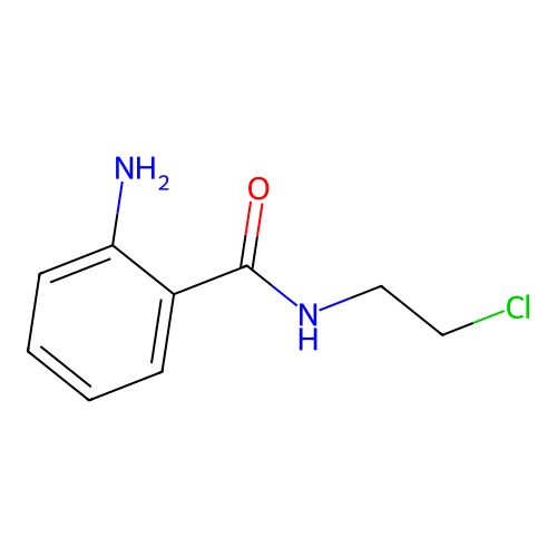 2-Amino-N-(2-chloroethyl)benzamide structure