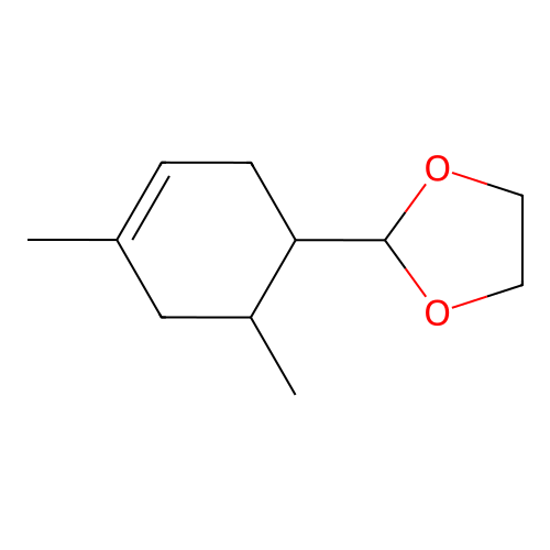 2-(4,6-Dimethyl-3-cyclohexen-1-yl)-1,3-dioxolane structure