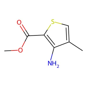 Methyl 3-amino-4-methylthiophene-2-carboxylate structure