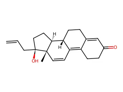 四烯雌酮 structure