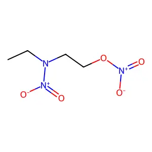 N-乙基-2-硝酰氧乙基硝胺 structure