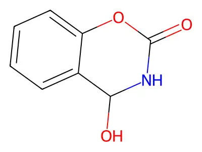 4-Hydroxy-3,4-dihydro-2H-1,3-benzoxazin-2-one structure
