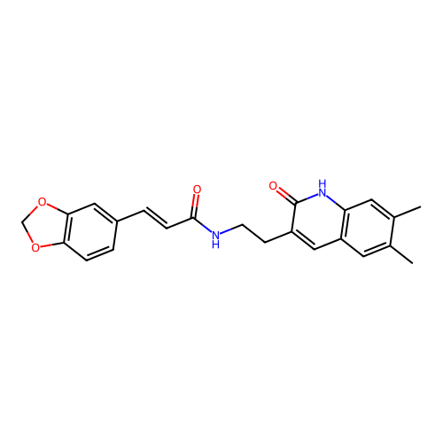 CAS 851096-24-7 - C23H22N2O4 structure