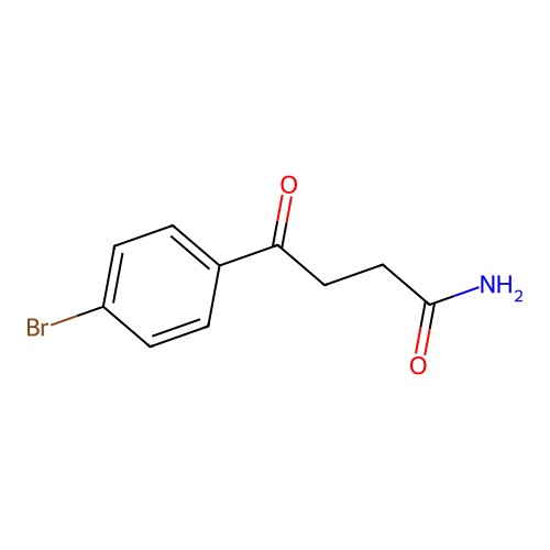 4-(4-Bromophenyl)-4-oxobutanamide structure