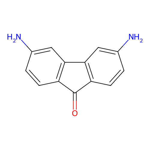 3,6-Diamino-9h-fluoren-9-one structure