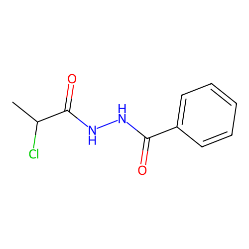 N'-(2-chloropropanoyl)benzohydrazide structure