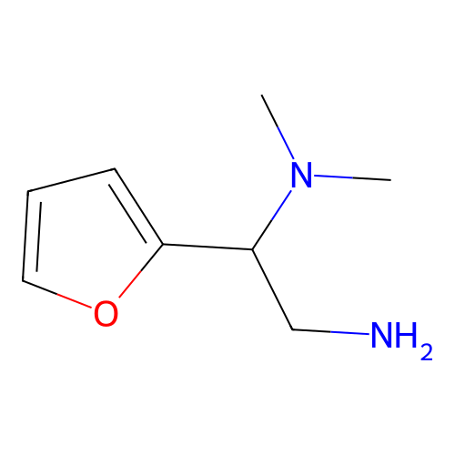 1-(2-Furyl)-N1,N1-dimethyl-1,2-ethanediamine structure
