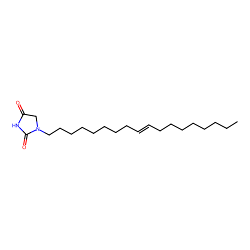 1-Octadec-9-enylimidazolidine-2,4-dione structure