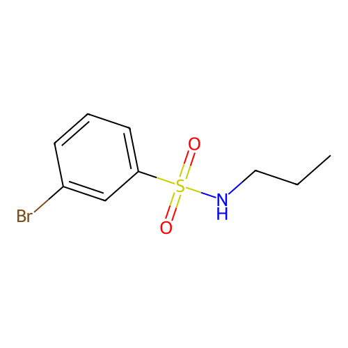 3-Bromo-N-n-propylbenzenesulfonamide structure