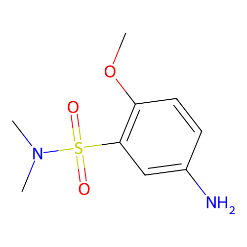 5-Amino-2-methoxy-N,N-dimethylbenzenesulfonamide structure