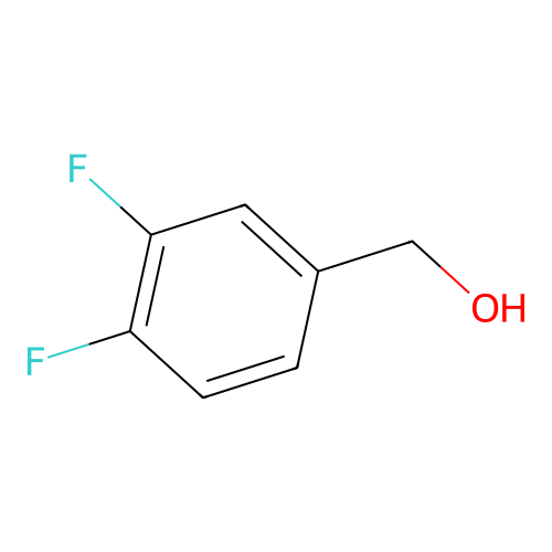 3,4-Difluorobenzyl alcohol structure