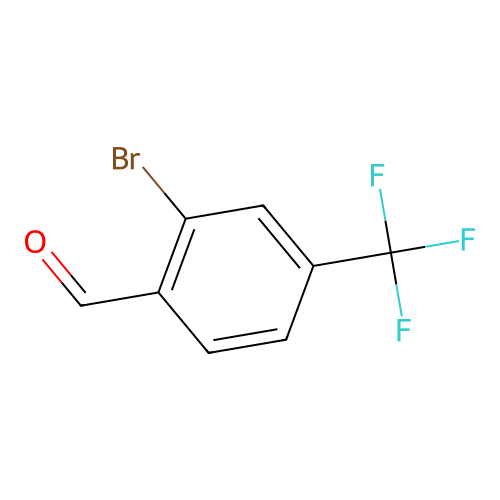 2-Bromo-4-(trifluoromethyl)benzaldehyde structure