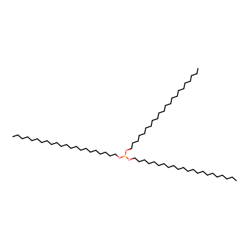 Tridocosyl phosphite structure