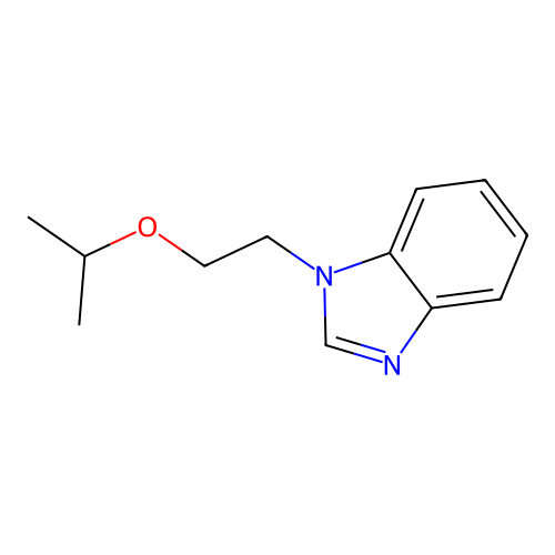 1-(2-Isopropoxyethyl)-1h-benzimidazole structure