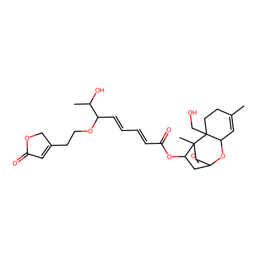 Roridin L2 structure