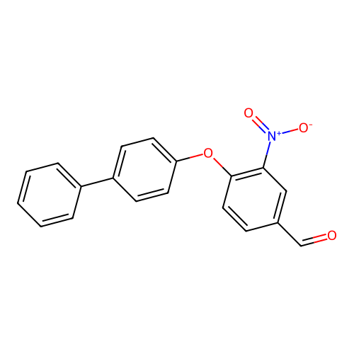 3-Nitro-4-(4-phenylphenoxy)benzaldehyde structure