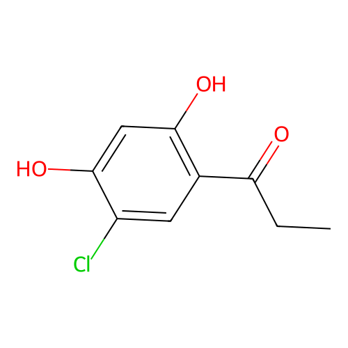 1-(5-Chloro-2,4-dihydroxyphenyl)-1-propanone structure