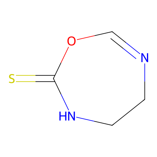 1,3,6-Oxadiazepine-2(3H)-thione, 4,5-dihydro- structure