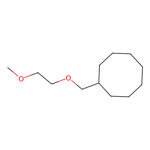(2-Methoxyethoxy)methylcyclooctane structure