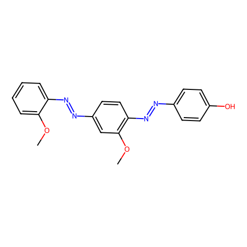 p-((2-Methoxy-4-((2-methoxyphenyl)azo)phenyl)azo)phenol structure