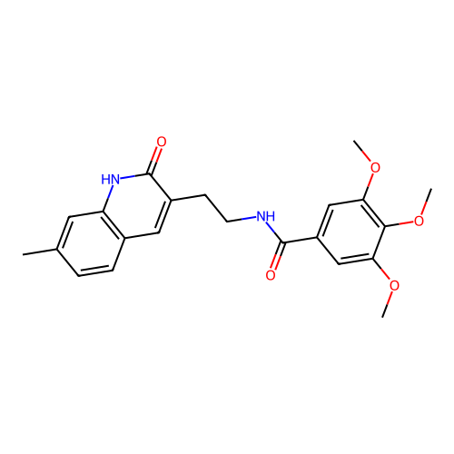 3,4,5-trimethoxy-N-(2-(7-methyl-2-oxo-1,2-dihydroquinolin-3-yl)ethyl)benzamide structure