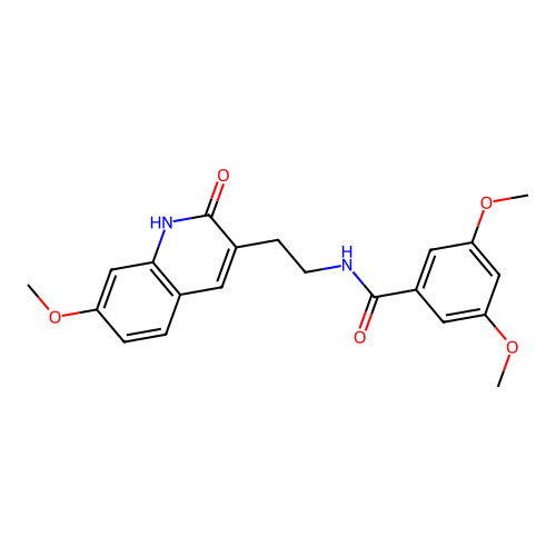 3,5-dimethoxy-N-(2-(7-methoxy-2-oxo-1,2-dihydroquinolin-3-yl)ethyl)benzamide structure
