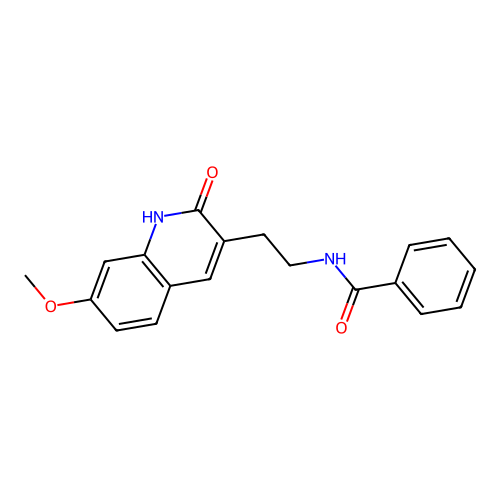 N-(2-(7-methoxy-2-oxo-1,2-dihydroquinolin-3-yl)ethyl)benzamide structure