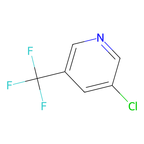 3-Chloro-5-(trifluoromethyl)pyridine structure