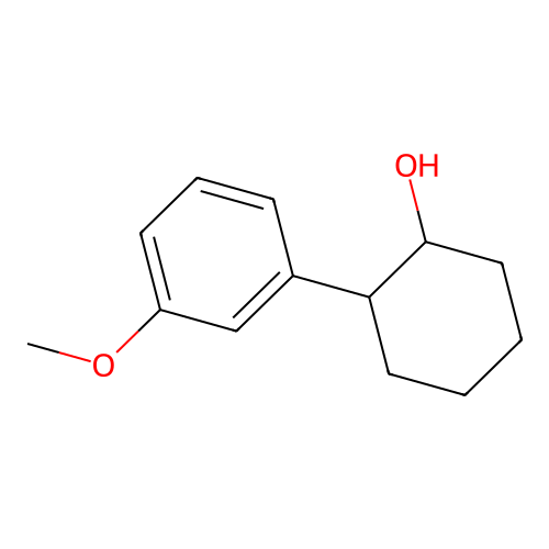 2-(3-Methoxyphenyl)cyclohexan-1-ol structure