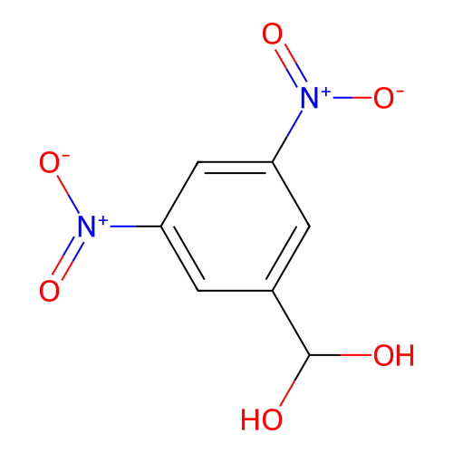 (3,5-Dinitrophenyl)methanediol structure