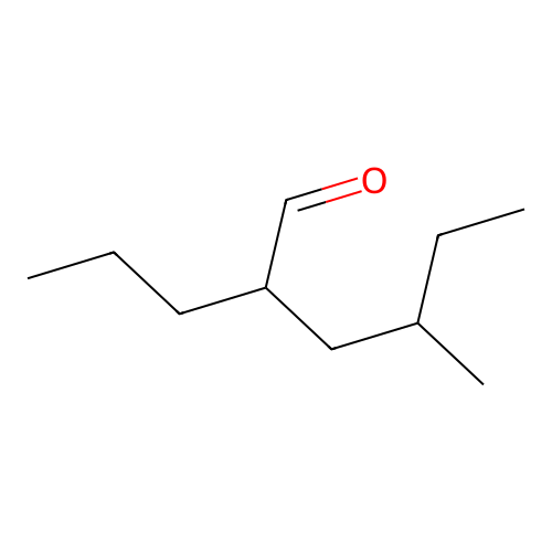 4-Methyl-2-propylhexanal structure