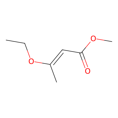 Methyl 3-ethoxybut-2-enoate structure