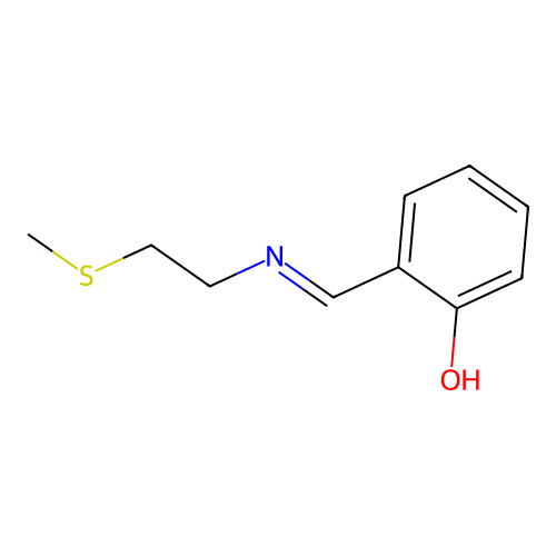 6-({[2-(Methylsulfanyl)ethyl]amino}methylidene)cyclohexa-2,4-dien-1-one structure