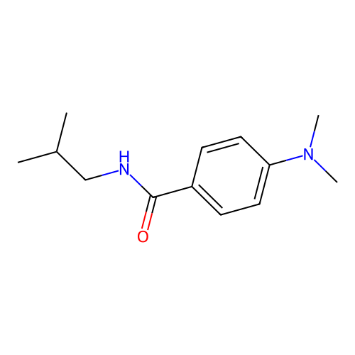 4-(Dimethylamino)-N-isobutylbenzamide structure