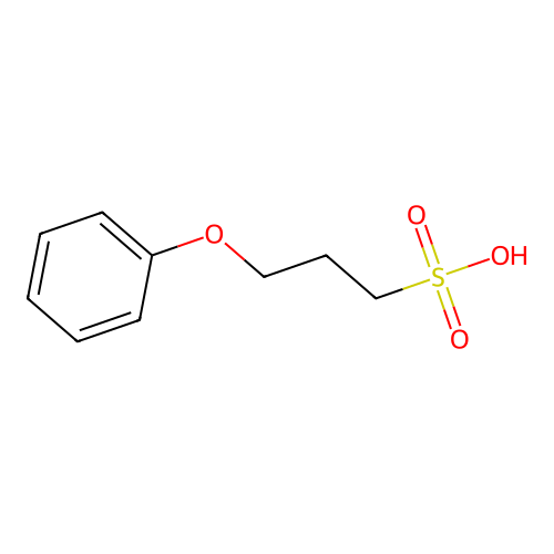 3-phenoxypropane-1-sulfonic Acid structure