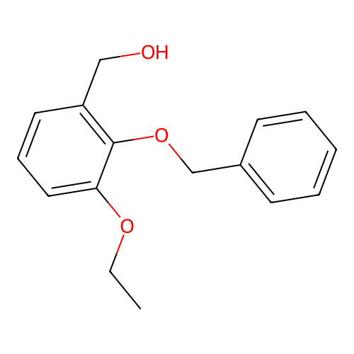 [2-(Benzyloxy)-3-ethoxyphenyl]methanol structure